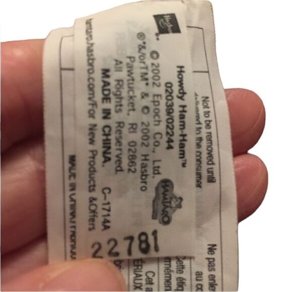 Hamtaro ham ham hasbro mini howdy - Picture 3 of 3